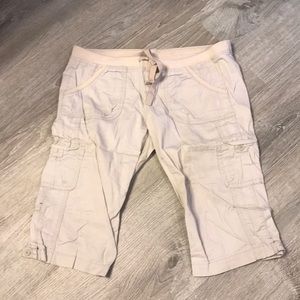 Tan Hollister Capris